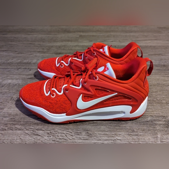 Nike KD 15 Basketball Shoes, Mens Size 15, University Red White TB Promo
